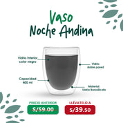 Vaso noche andina 400ml