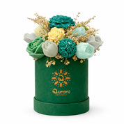 Arreglo de Velas Verde y Amarillo L
