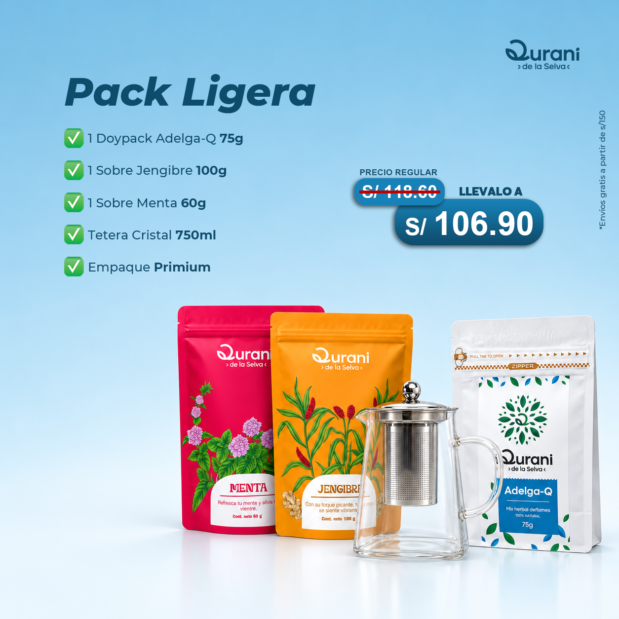 Pack Ligera – Bienestar Natural