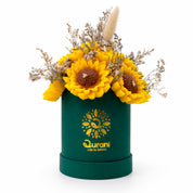 Arreglo de Velas Girasoles Eternos M