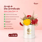 Arreglo de Velas Pasión Floral M