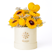 Arreglo de Velas Girasoles Eternos