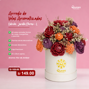 Arreglo de Velas Jardín Eterno L