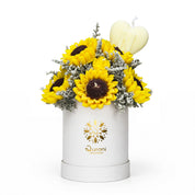 Arreglo de velas Girasol Radiante M