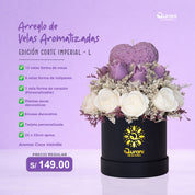 Arreglo de Velas Corte imperial