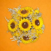 Arreglo de Velas Girasoles Eternos