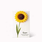 Vela floral artesanal