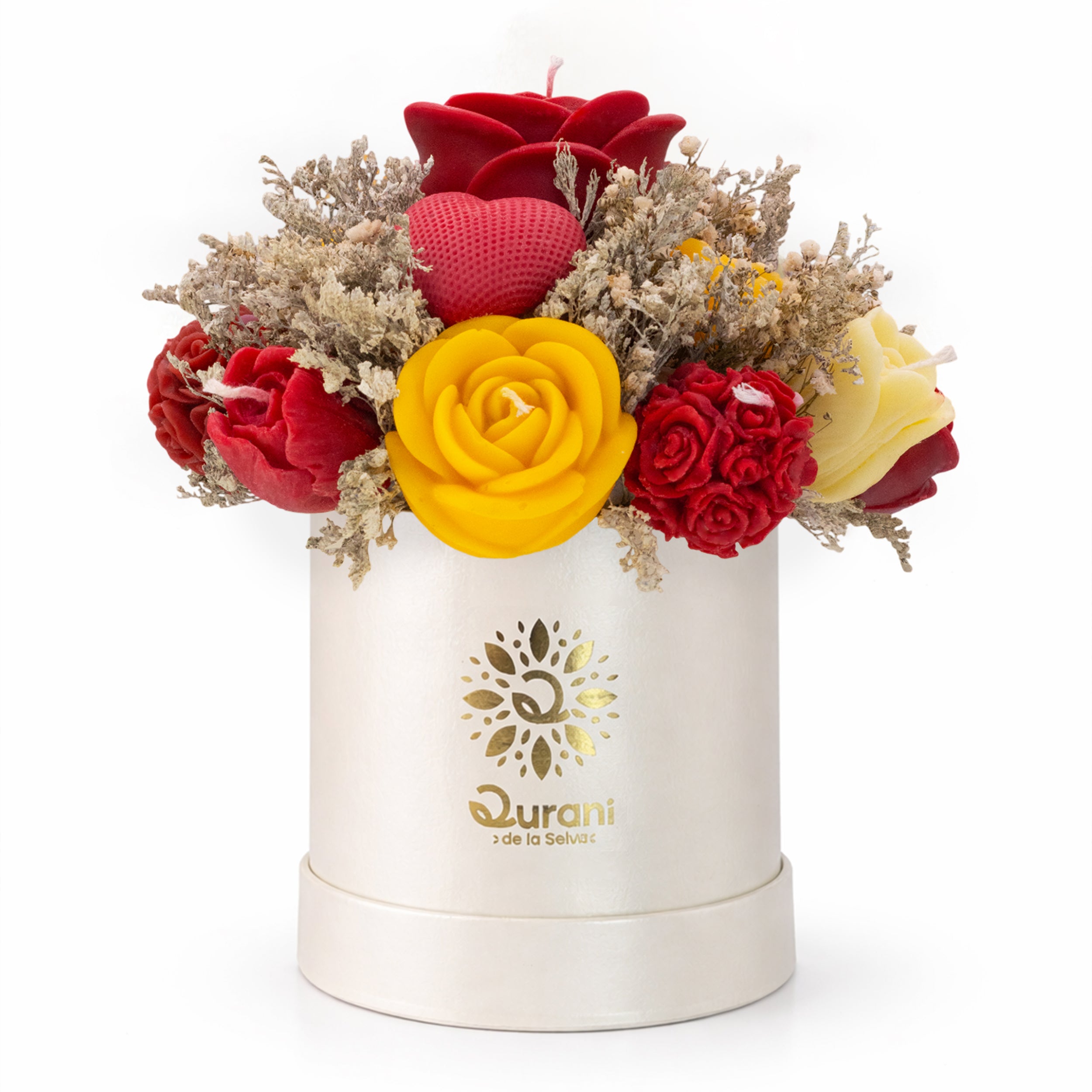 Arreglo de Velas Pasión Floral