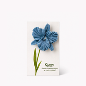 Vela floral artesanal