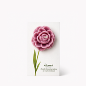Vela floral artesanal