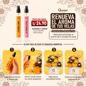 Arreglo de Velas Margaritas Encantadas M