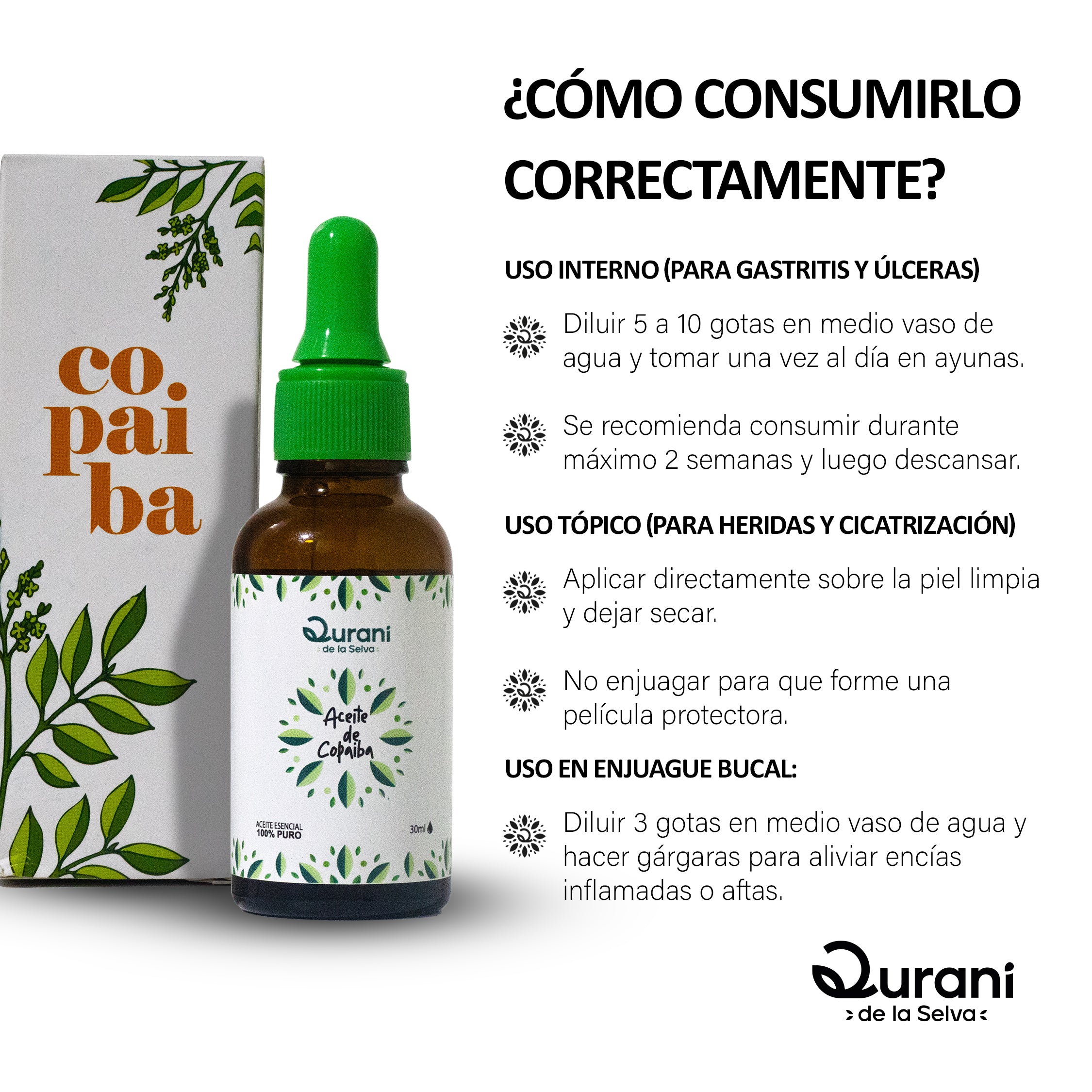 Resina de Aceite de Copaiba