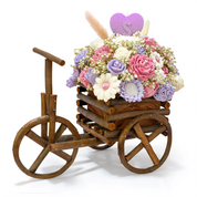 Arreglo de Velas Carruaje de Amor