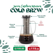 Jarra Cafetera - Infusora 1600ml