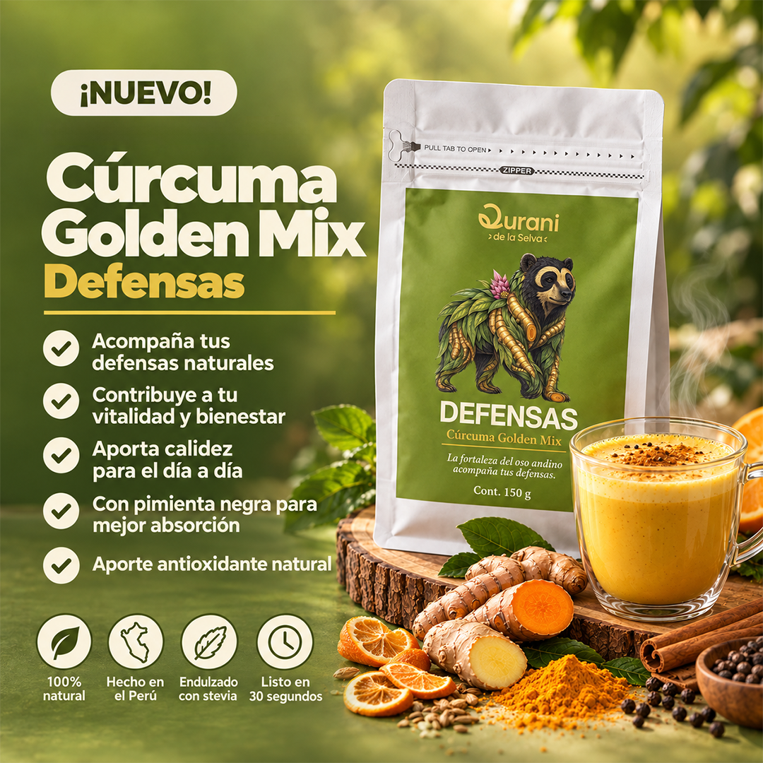 Cúrcuma Golden Mix – Defensas 150 g