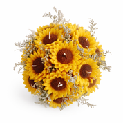 Arreglo de Velas Girasoles Eternos L