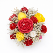 Arreglo de Velas Pasión Floral L