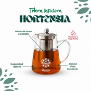 Tetera infusora Hortensia 1300ml