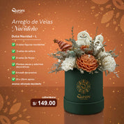 Arreglo de Velas Dulce Navidad L