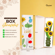 Box de Velas – 3 Girasoles
