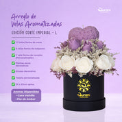 Arreglo de Velas Corte imperial