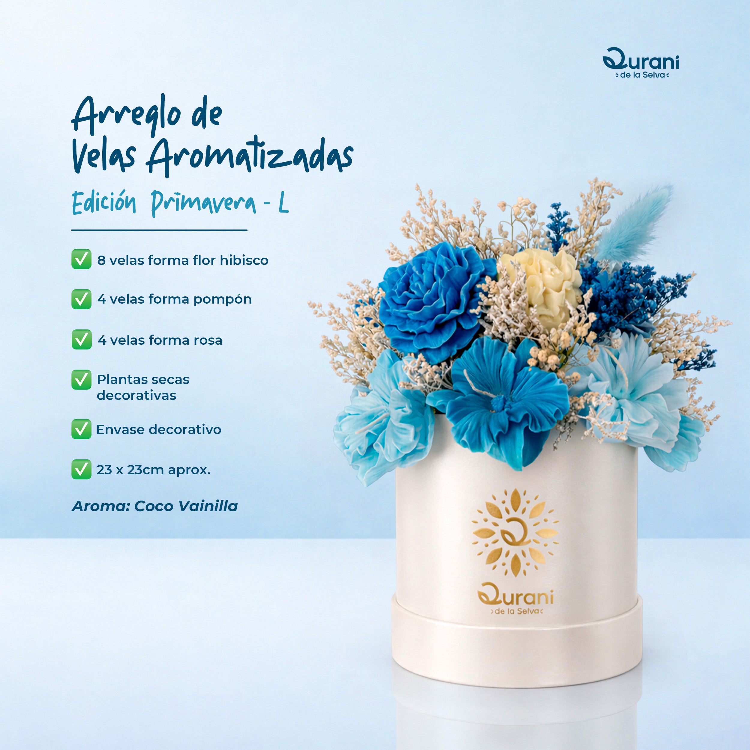Arreglo de Velas Edición Primavera