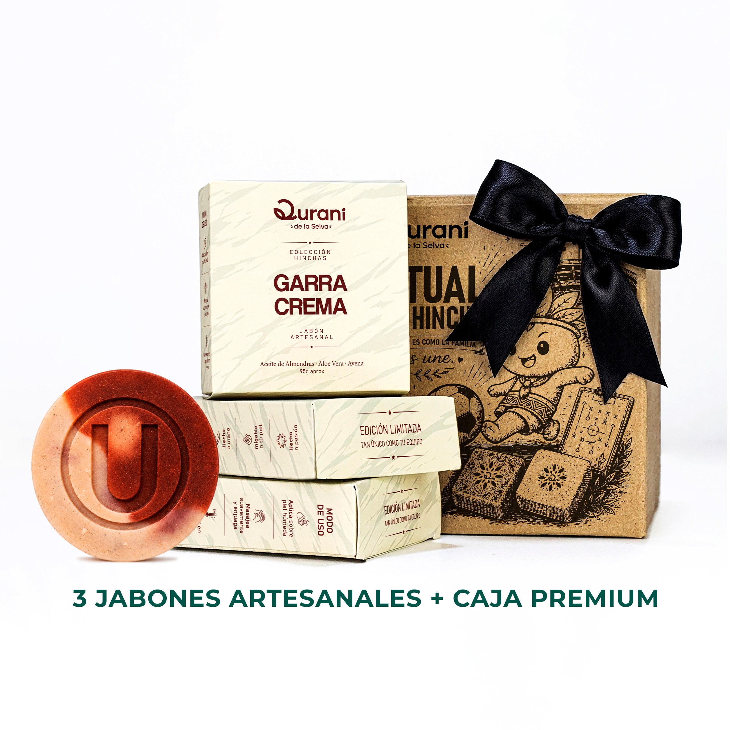 Jabón Artesanal Garra Crema – Colección Hinchas