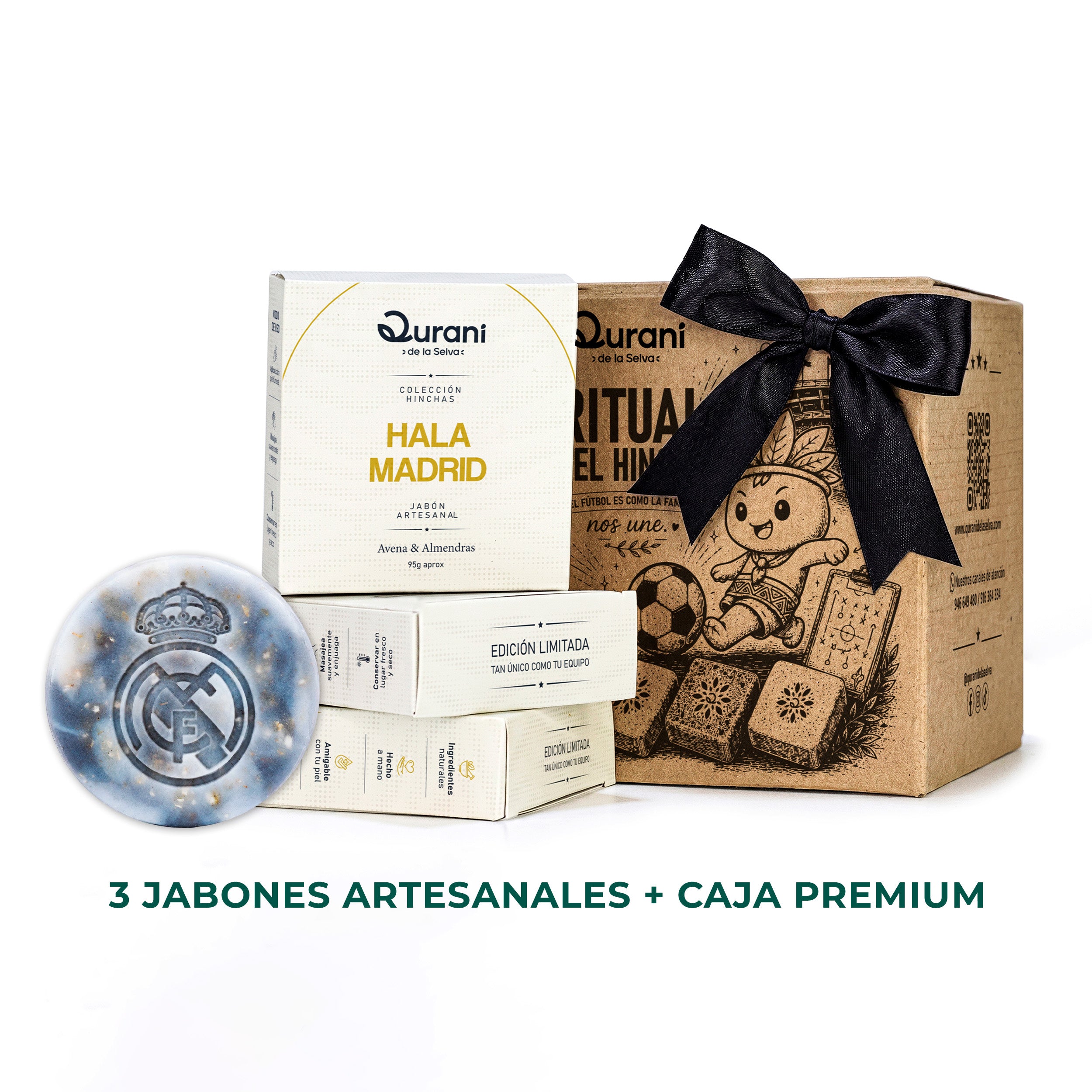 Jabón Artesanal Hala Madrid – Colección Hinchas