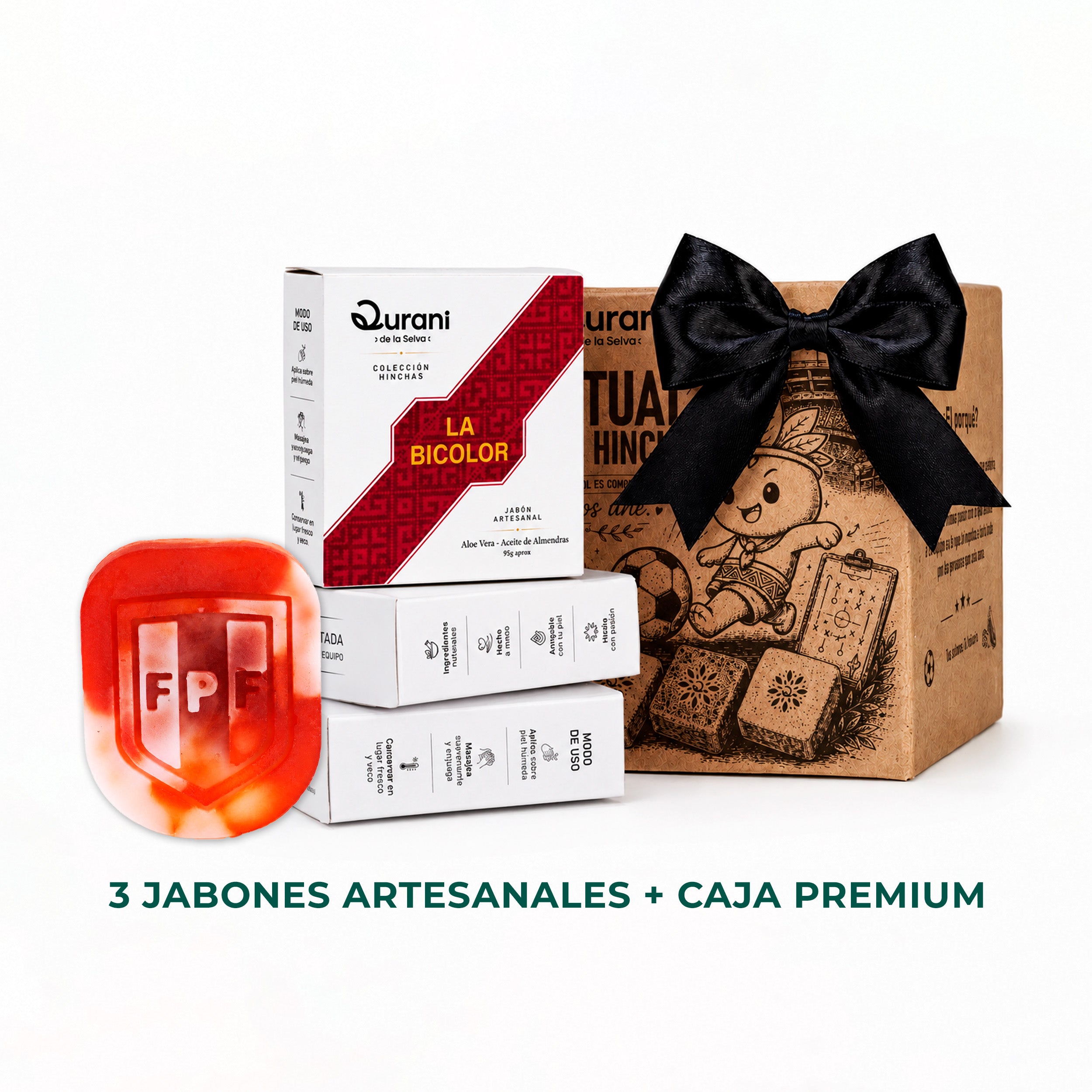 Jabón Artesanal La Bicolor – Colección Hinchas