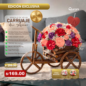 Arreglo de Velas Carruaje de Amor