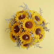 Arreglo de Velas Girasoles Eternos L