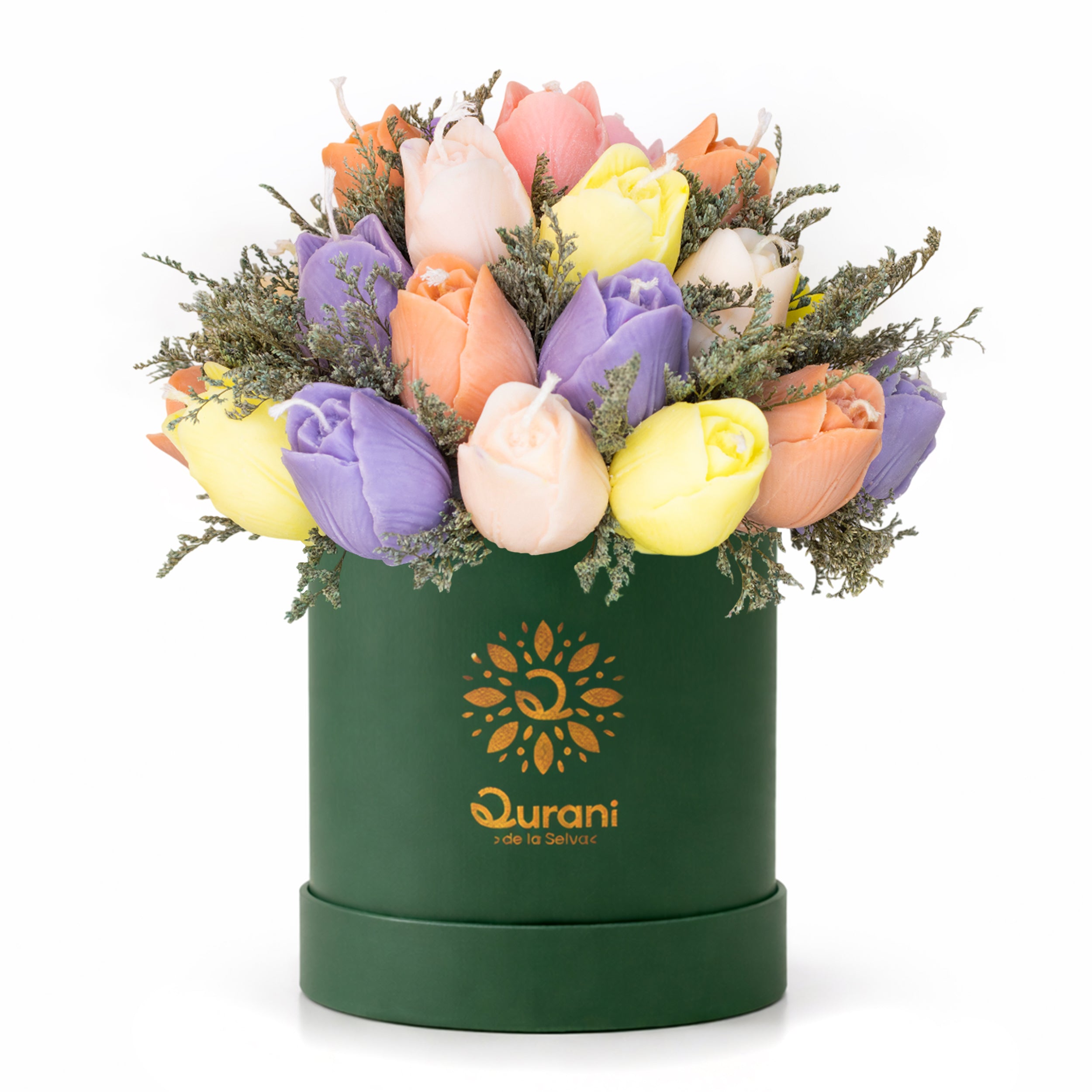 Arreglo de Velas Tulipanes