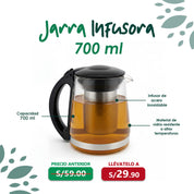Jarra infusora 700ml