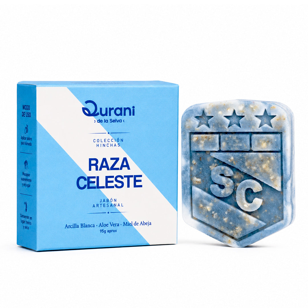 Jabón Artesanal Raza Celeste – Colección Hinchas