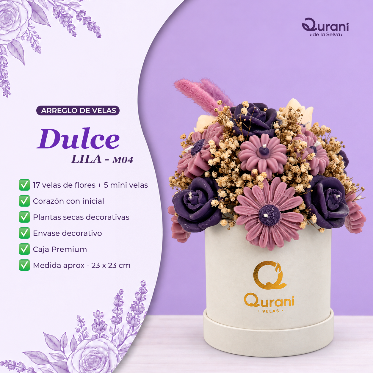 Arreglo Dulce Lila