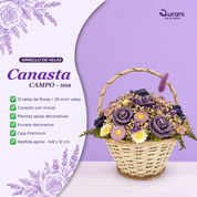 Canasta Lila · Campo
