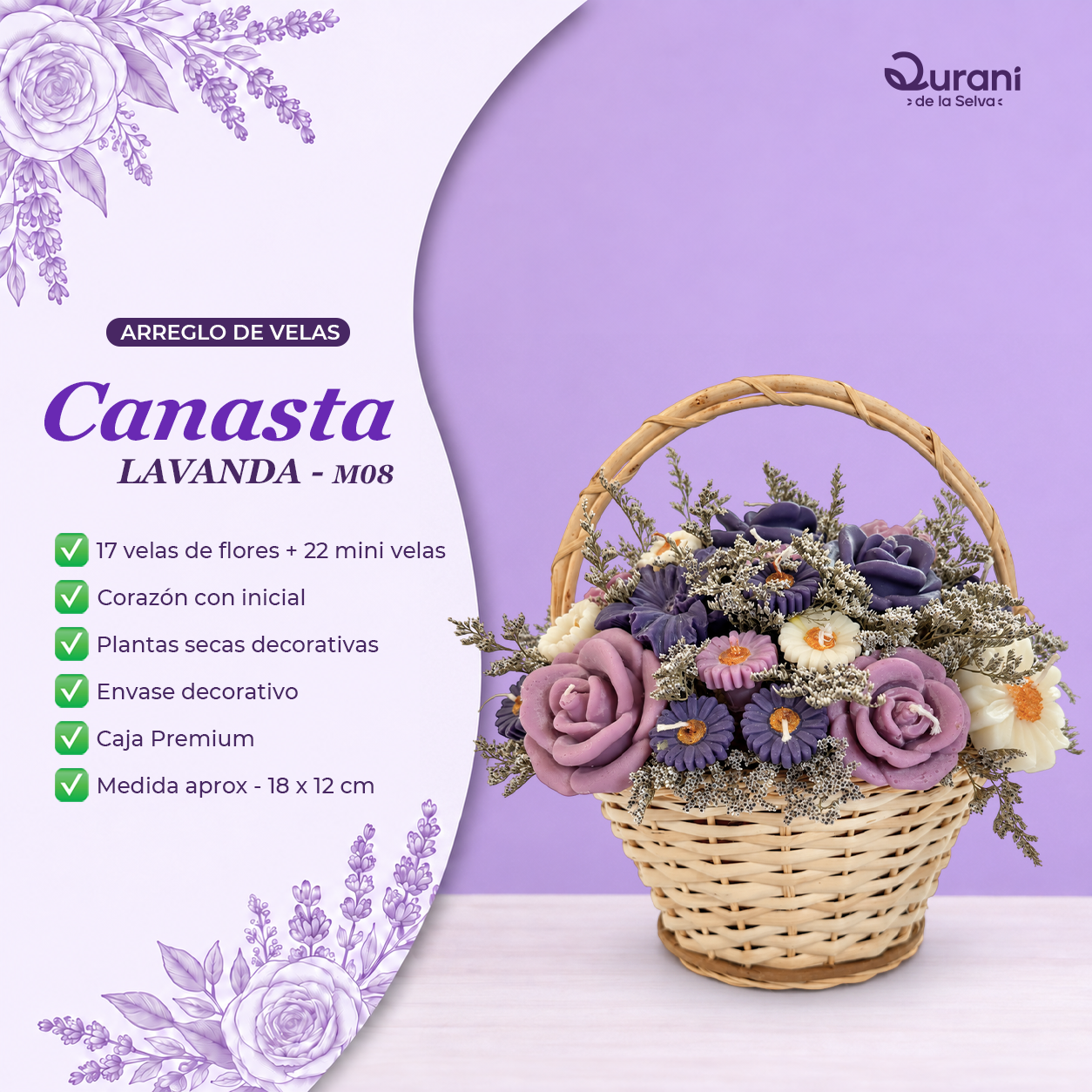 Canasta Lila · Lavanda