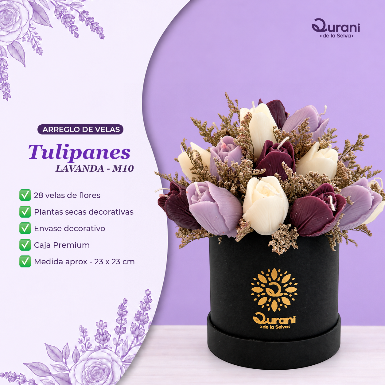 Tulipanes L Lavanda