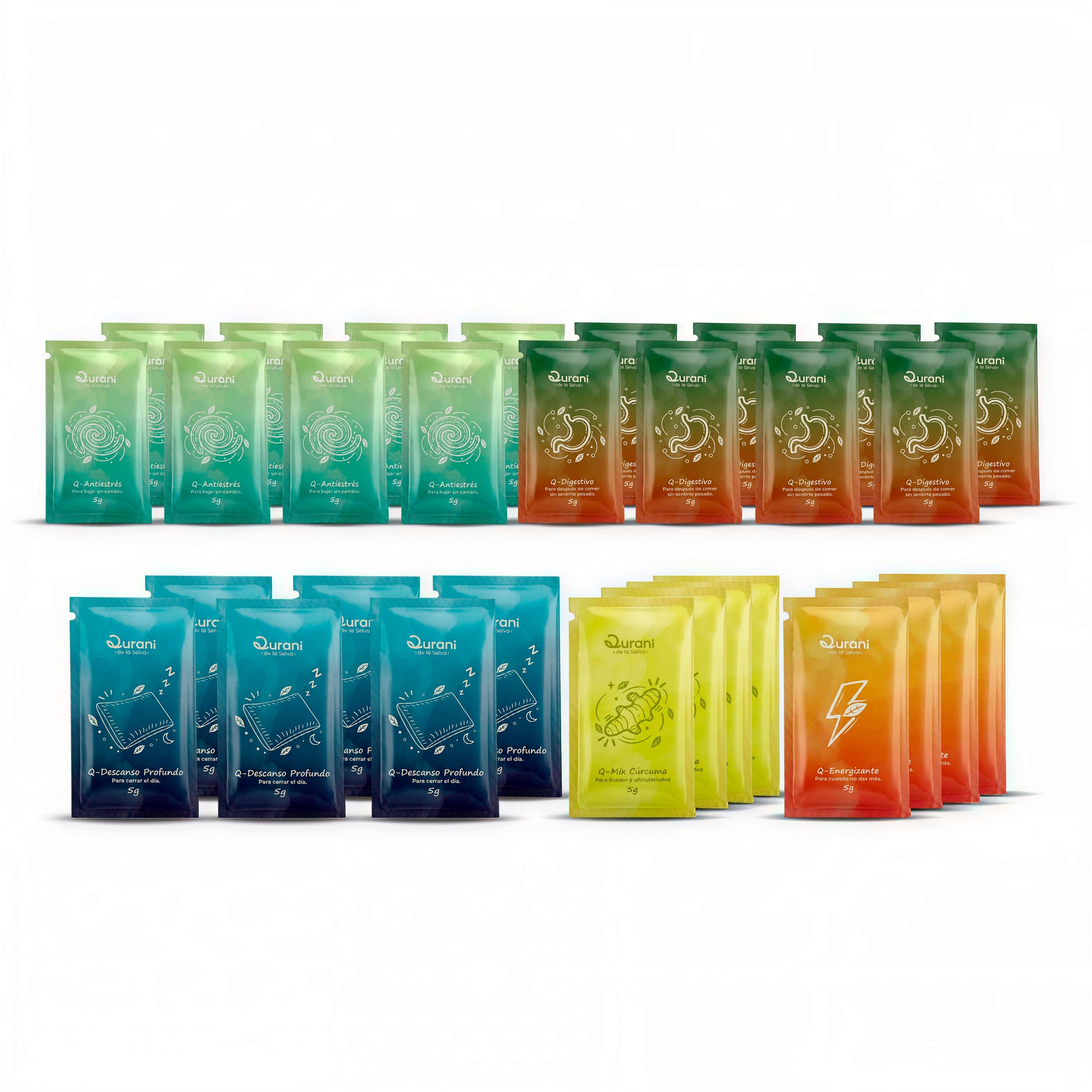 Pack Q-Familia - 30 Infusiones Funcionales