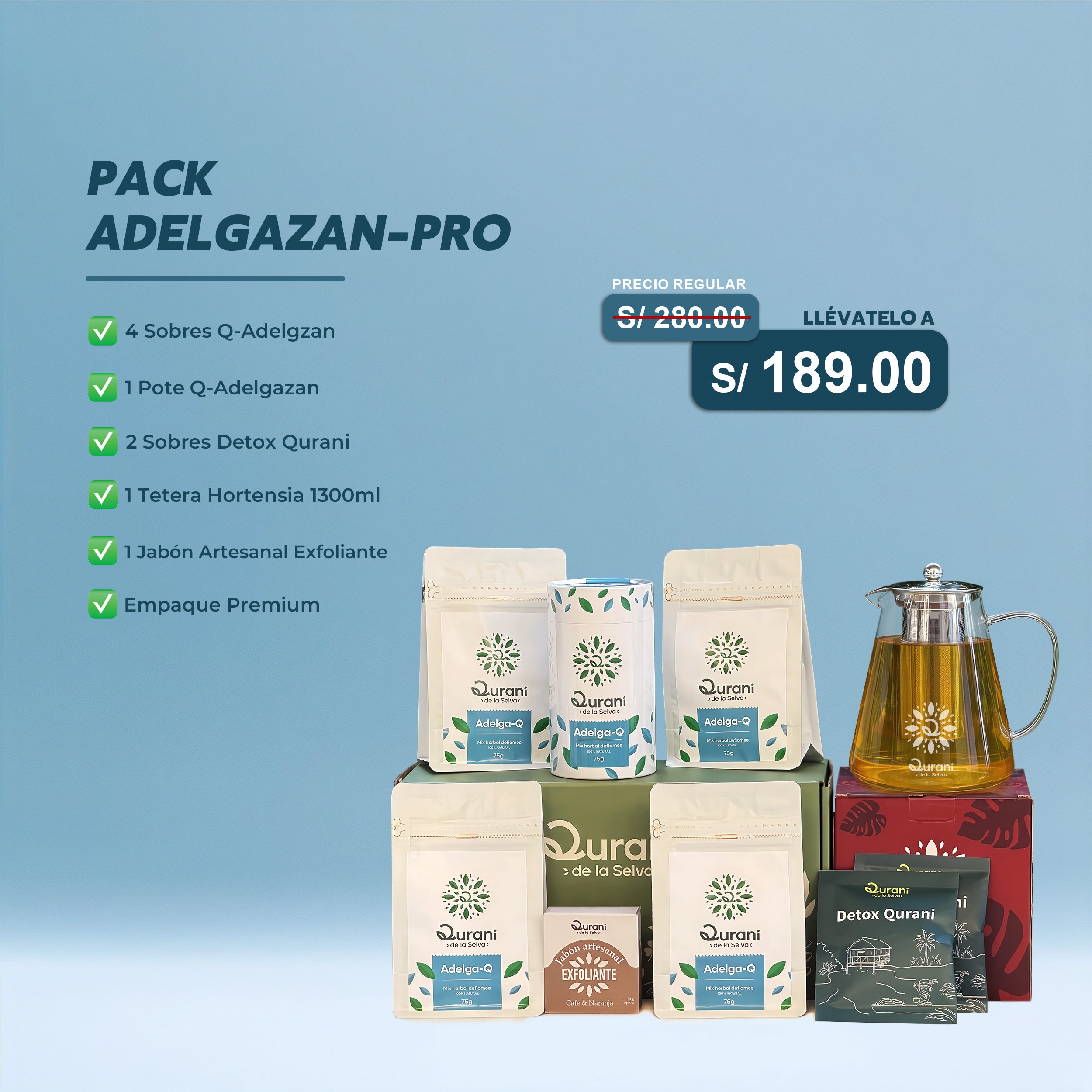 Pack adelgazan Pro - Elige tu presentación