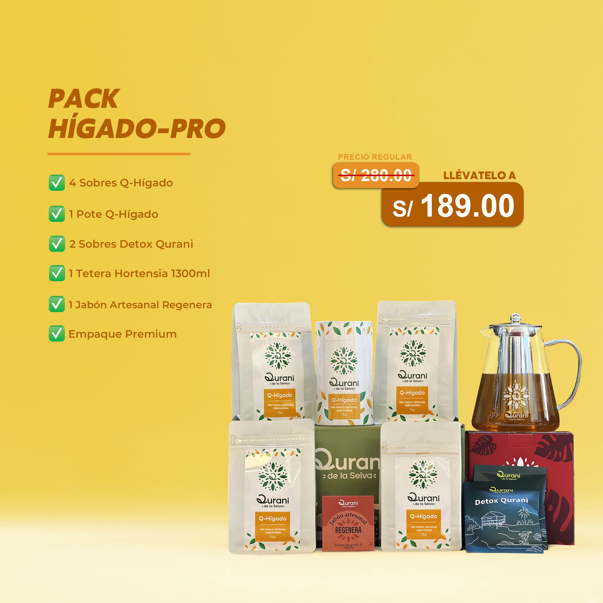 Pack Hígado Pro - Elige tu presentación