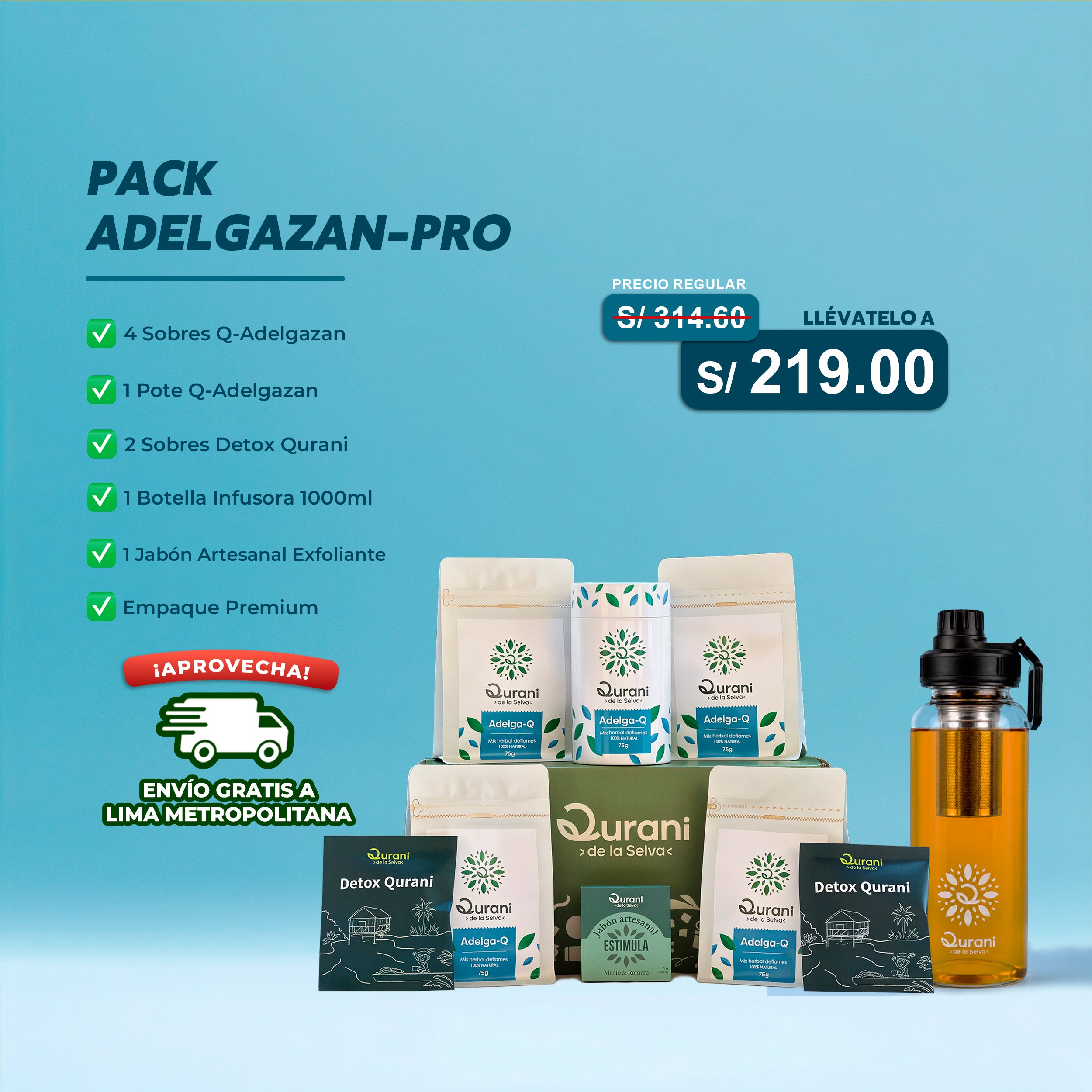 Pack adelgazan Pro | Elige tu presentación
