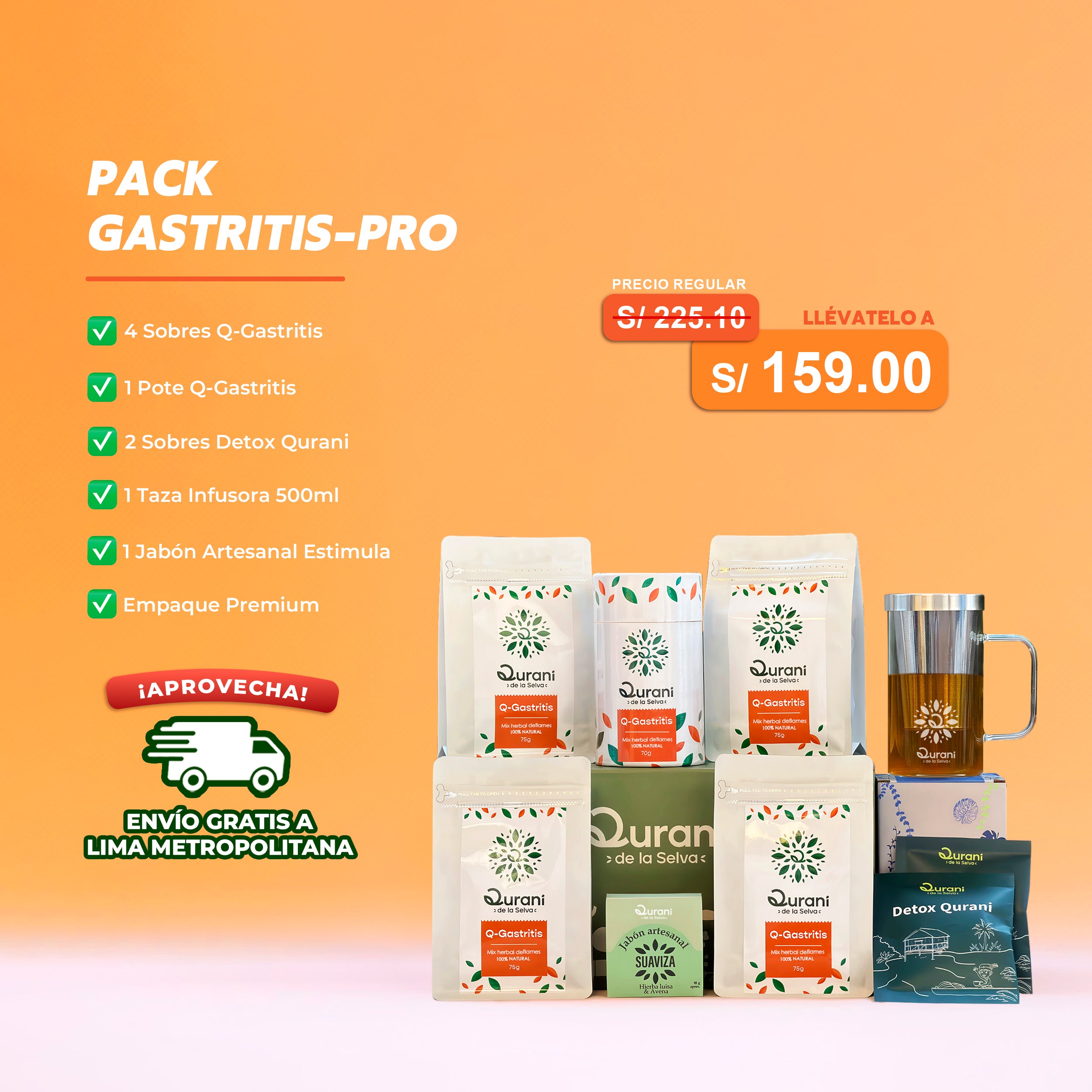 Pack Gastritis Pro | Elige tu presentación
