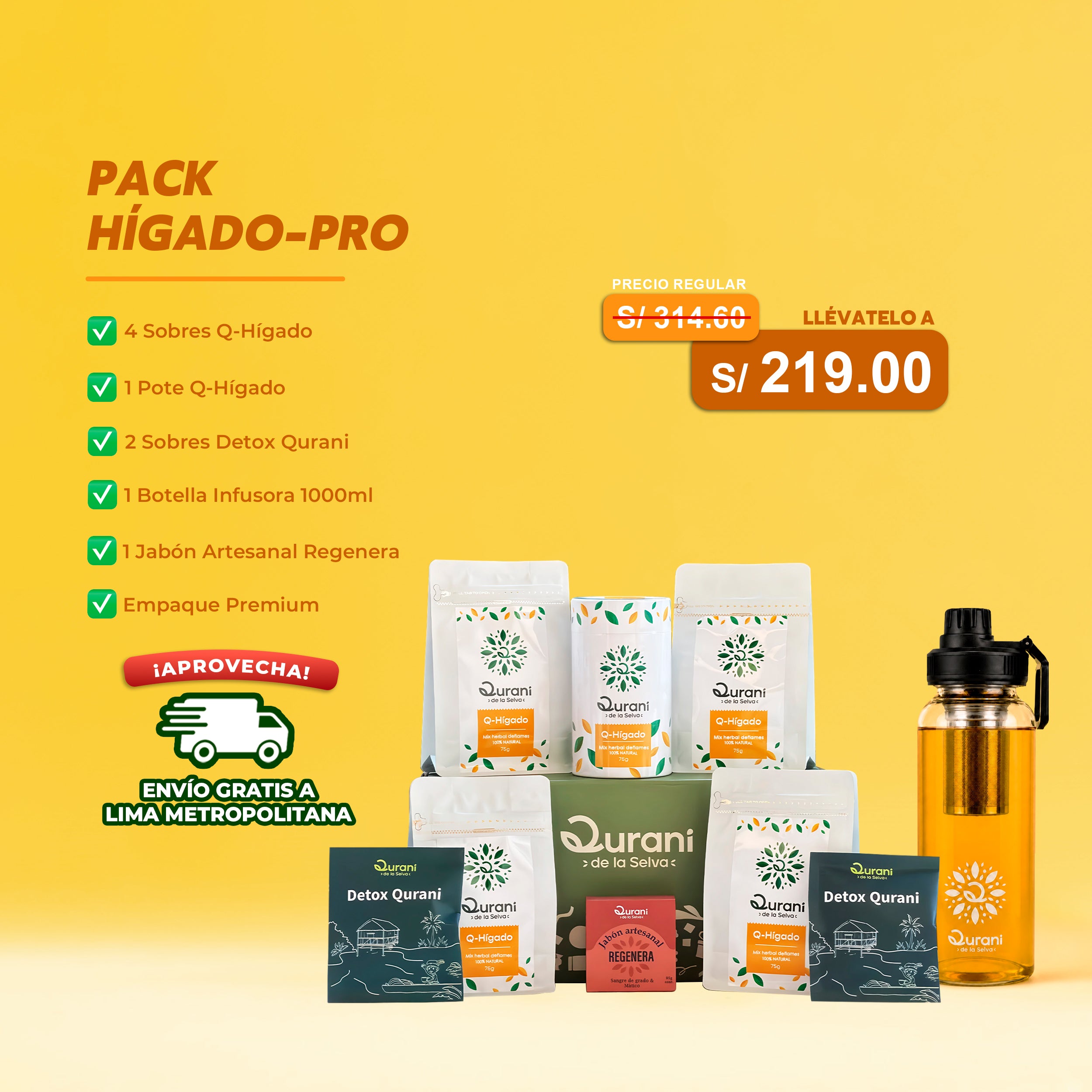 Pack Hígado Pro | Elige tu presentación