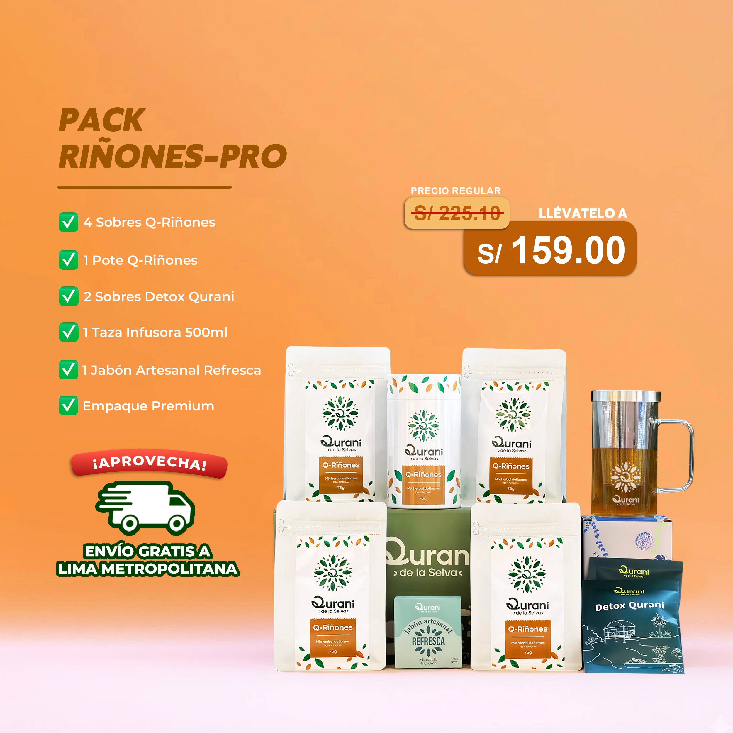Pack Riñones Pro | Elige tu presentación