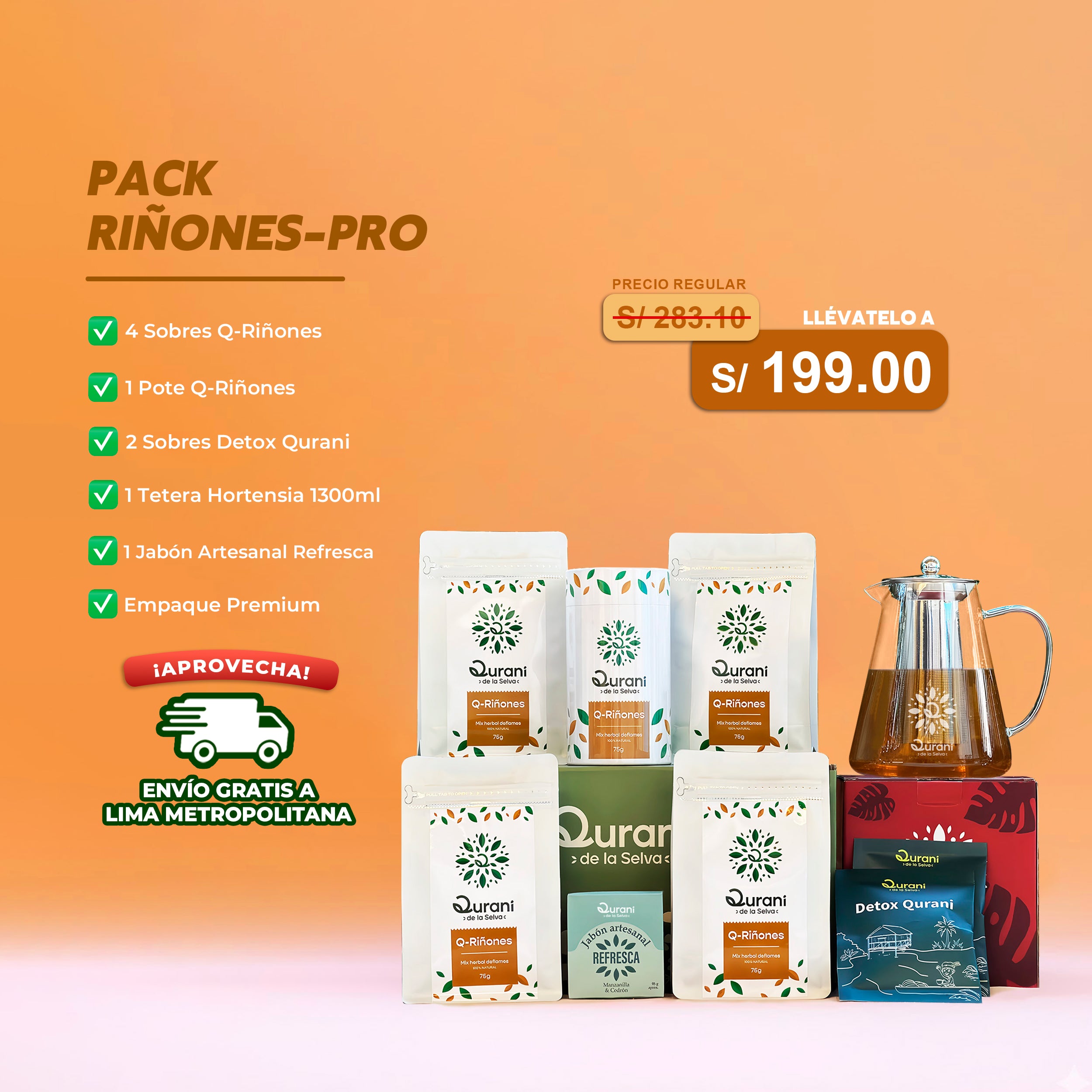 Pack Riñones Pro | Elige tu presentación