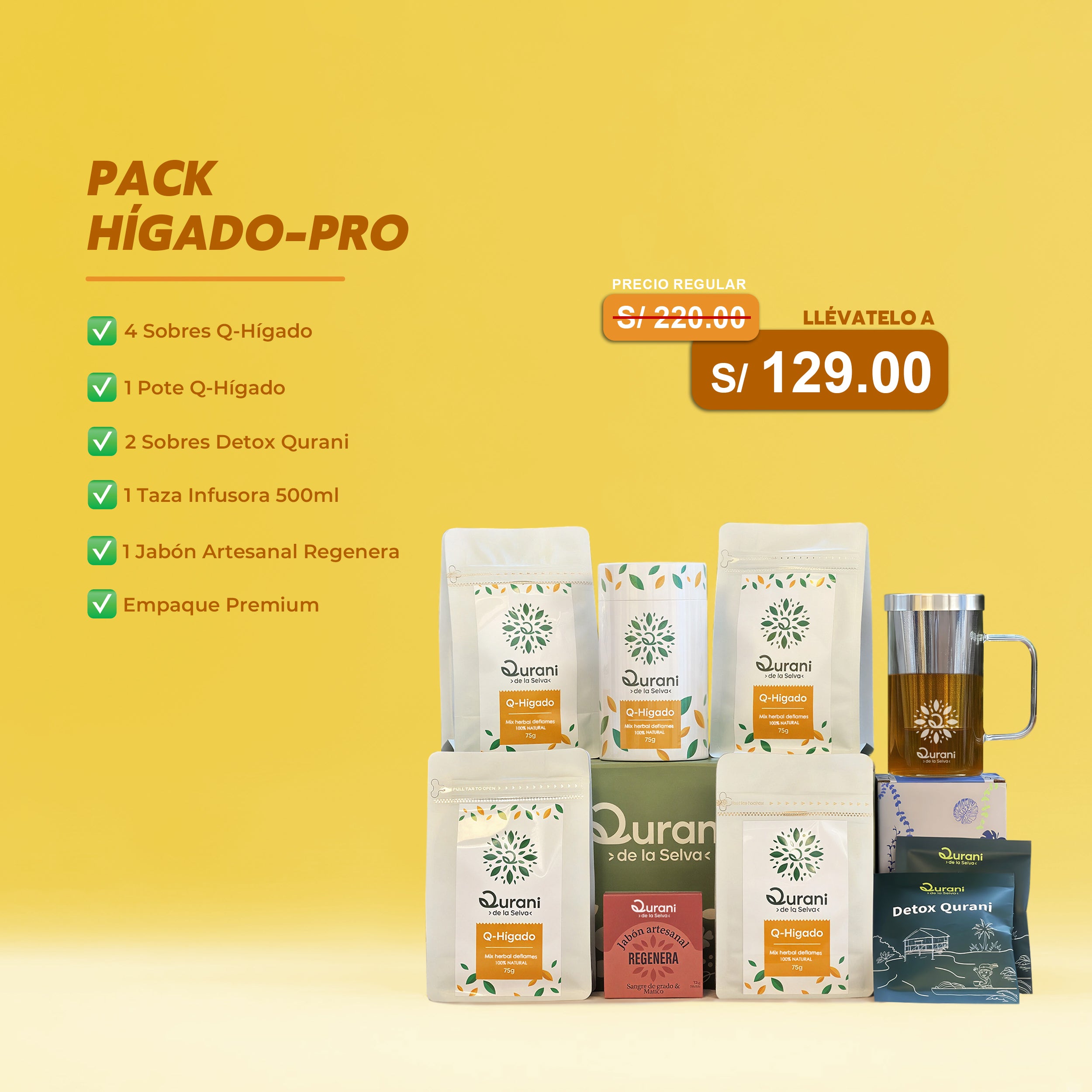 Pack Hígado Pro - Elige tu presentación