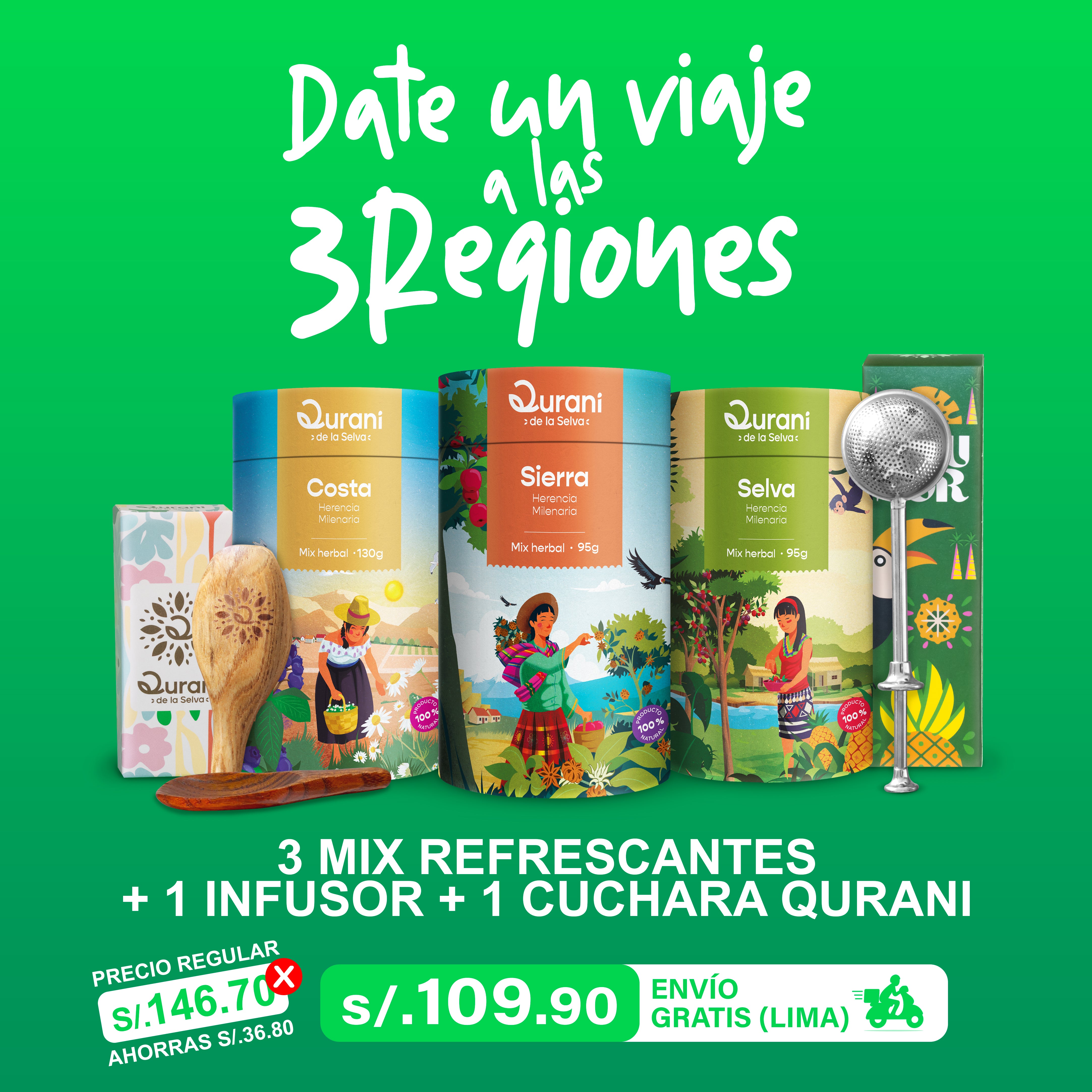 Pack 3 Regiones