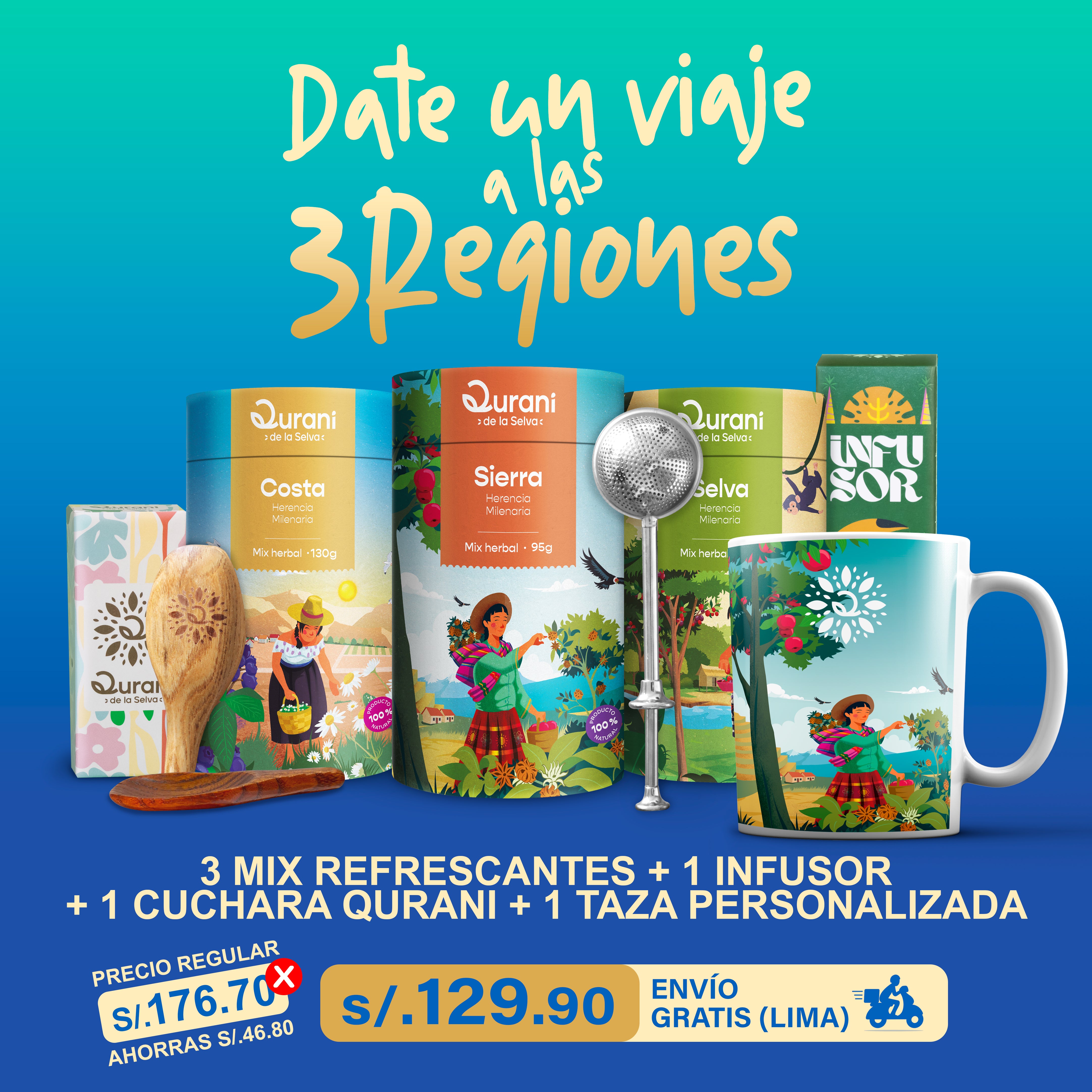 Pack 3 Regiones