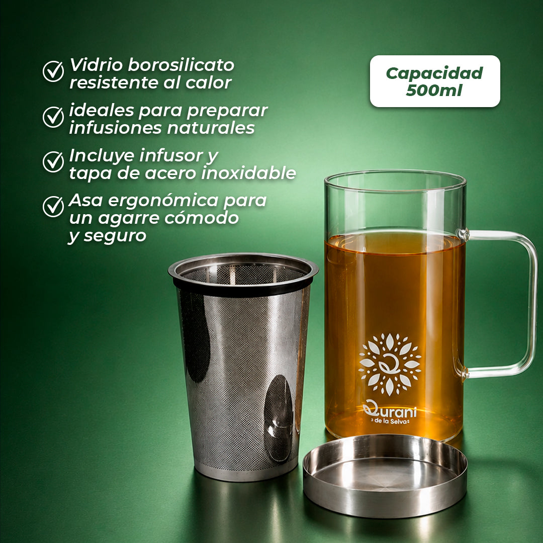 Taza infusora premium 500ml
